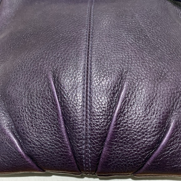 COACH (#43112) “Brooke” Purple Leather Crossbody Bag - Picture 6 of 14